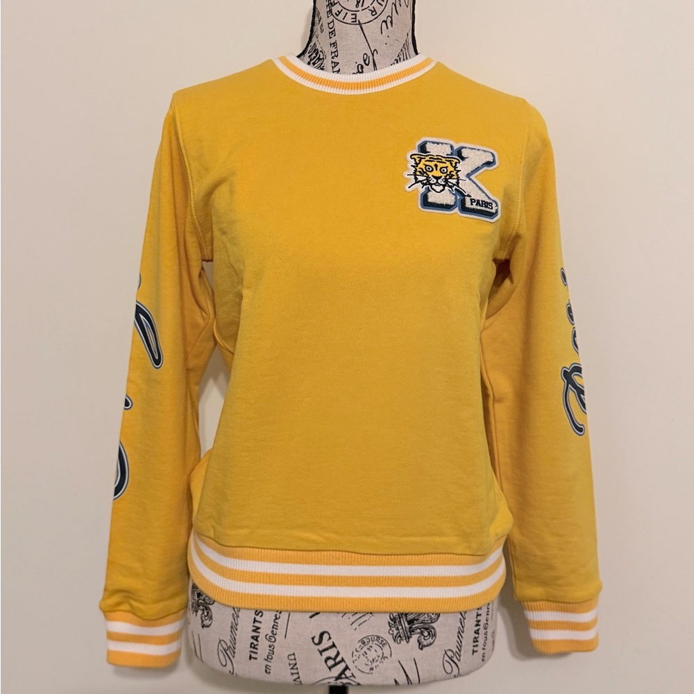 Kenzo Kids‎ Yellow Sweatshirt size 12A